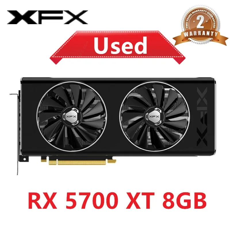 XFX RX 5700XT RX5700 XT 8GB Ka - Rx 5700 Xt 8Gb Video Card ulasan dan harga