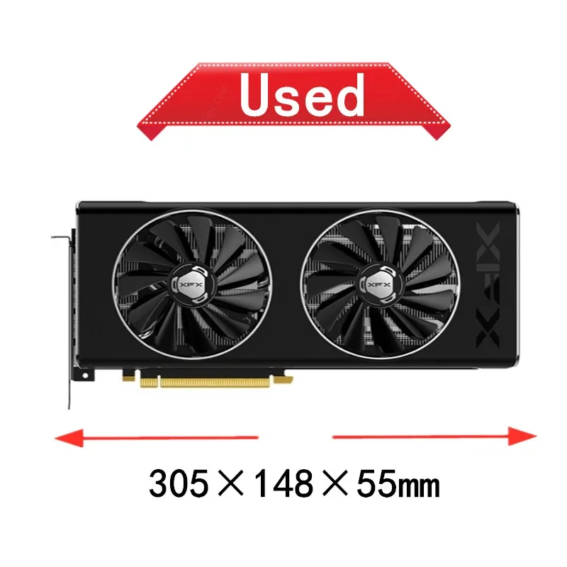 XFX RX 5700XT RX5700 XT 8GB Ka - Rx 5700 Xt 8Gb Video Card ulasan dan harga